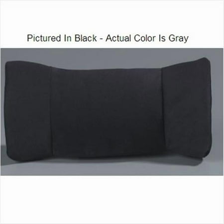 Small Winged Lumbar Support, Grey