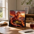 thumbnail image 4 of Zznnkj 2027 Wall Calendar 12-Month Hanging Monthly Planner From January 2027 to December 2027 Fantasy Dragon Art Calendar for Home Office Wall Decor, 4 of 6