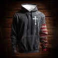 thumbnail image 2 of LWITHSZG Vintage Halloween Hoodies for Men American Flag Camo Cross Graphic Sweatshirts with Pocket Plus Size Pullover Sweatshirt Festival Tops L, 2 of 3