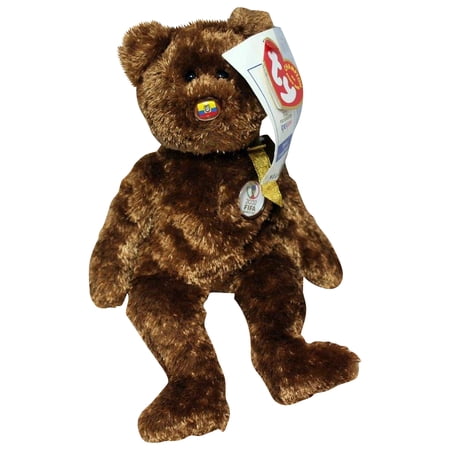 Ty Beanie Baby: Champion Ecuador FIFA World Cup Bear | Stuffed Animal | MWMT price history on PriceWatchPro