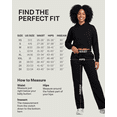 thumbnail image 3 of 3 Pack Women's Fleece Sweatpants Open Bottom Lounge Sweats Workout Pockets, 3 of 3