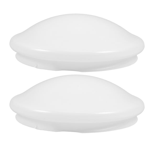 2 Pcs Flush Mount Ceiling Light Covers Plastic Mushroom Lampshade Replacement Pendant Lights Covers For Ceiling Light Fixtures