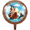 Online Party Sales Pirate Treasure Metallic Balloon 18"