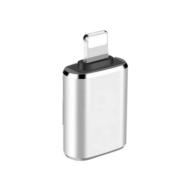OTG Converter for iPhone - USB 3.0, Multi-Functional - for Microphone/U-Disk, High-Speed Data Transfer, Audio Recording, Expand Storage