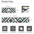 thumbnail image 3 of Yayeee Faucet Mat for Kitchen Sink 14.7" Diatomite Long Splash Guard Pad, Green Stripes, 3 of 7