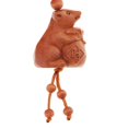 thumbnail image 3 of Llavero colgante de 12 animales chinos de madera Perfke, 3 of 5