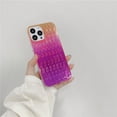 thumbnail image 1 of Wave Texture Case for iPhone 15 14 13 12 Pro Max Plus Cover Laser Gradient Color Shockproof Soft Bumper Acrylic Back Shell Funda, 1 of 6