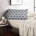 thumbnail image 7 of Binfone Polka Dot Christmas Dog Standard Size Pillowcase, Long Staple Pure Cotton Envelope Closure Pillow Cover (Pillow core not included),14"x20", 7 of 7