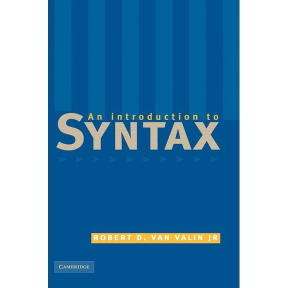An Introduction to Syntax, (Hardcover)