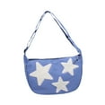 thumbnail image 4 of Segolike Womens Crossbody Bag Casual Star Pattern Shoulder Bag for Outdoor Commuting Work Blue, 4 of 8