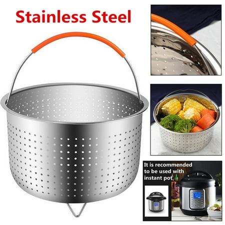 Can you use any steamer basket in an instant pot 304 Stainless Steel Food Steam Steamer Basket W Handle For Instant Pot Rice Pressure Cooker Walmart Canada