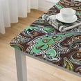 thumbnail image 5 of HAOXIT Paddock Harvest Fabric Tablecloth - Thanksgiving Tablecloth 36*36, 5 of 8