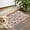 Colorful Mushroom Plant, variant on Red Mushroom Flower White Pattern Door Rugs,Washable Non Slip Door Mats Indoor,Decorative Door Mats,Entry Mat Indoor for Entrance,Bedroom,Kitchen,Bathroom,17"x30"
