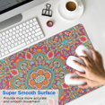 thumbnail image 4 of Performore Mouse Pad: Mandala Colorful Design with Superior Non-Slip Grip, Stitched Edge - The Ultimate Gaming and Office Desk Accessory 31.5x11.8 Inch, 4 of 7