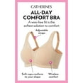 thumbnail image 3 of Catherines Women's Plus Size Cotton Comfort Wireless Bra, 3 of 5