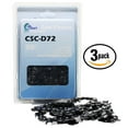 thumbnail image 1 of 3-Pack 20" Full Chisel Saw Chain for Makita DCS460 Chainsaws - (20 inch, 3/8" Pitch, 0.050" Gauge, 72 Drive Links, CSC-D72) - UpStart Components, 1 of 4
