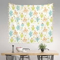 thumbnail image 2 of Honeii Snake And Cactus print Tapestry for Bedroom, Tapestry Wall Tapestry Aesthetic, Room Decor Classroom Tapestries for Living Room Dorm Room 51" X 60", 2 of 6