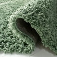 thumbnail image 6 of SAFAVIEH August Sophia Solid Plush Shag Area Rug, Green, 9' x 12', 6 of 8