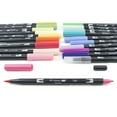 thumbnail image 5 of Tombow Dual Brush Pen Set, 20-Colors, Floral Palette, 5 of 7