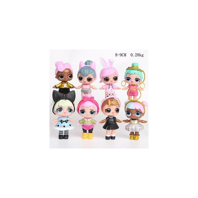 Set de muñecas LOL Surprise Multicolor Surprise 8 Dolls