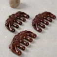 thumbnail image 2 of Sandalwood Massage Comb Five-Tooth Handleless Wooden Comb Blood Circulation Smooth Hair Mother's Day Gift, 2 of 7