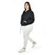 thumbnail image 2 of Chamarra deportiva con capucha Roman Fashion /Tallas Extras, 7372 (Negro) negro 40, 2 of 6