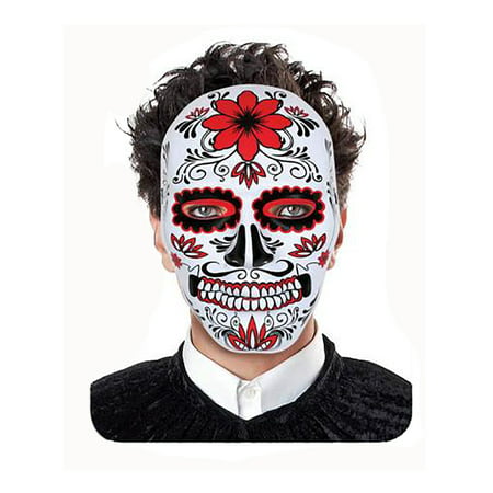 Midnight Creatures - Day Of The Dead Mask - 3 Styles - Costume Accessory