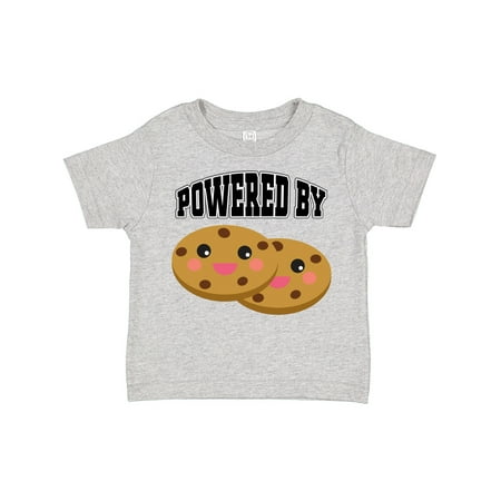 

Inktastic Powered by Cookies Gift Toddler Boy or Toddler Girl T-Shirt