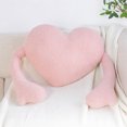 thumbnail image 1 of Regalos para Parejas,Amor Palm Almohada Pareja Abrazando el Cojín Del Dedo,Día de San Valentín Regalo Sofá Cojín con Corbata,Regalos para Parejas Únicos, 1 of 3