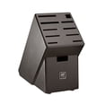 thumbnail image 1 of ZWILLING **** Four Star Knife Block Empty, Brown-Black, 1 of 1
