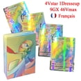 thumbnail image 3 of New 2024 100pcs Full Flash Card EX Vstar V French Shiny Card TAG TEAM Games Trading Battle Collectible Cards Toys Gifts, 3 of 5