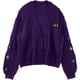 thumbnail image 1 of 2024 estrellas de la moda europea y americana con estilo de primavera otoño Jersey nuevo 1989 cárdigan bordado suéter casual suelto, 1 of 5
