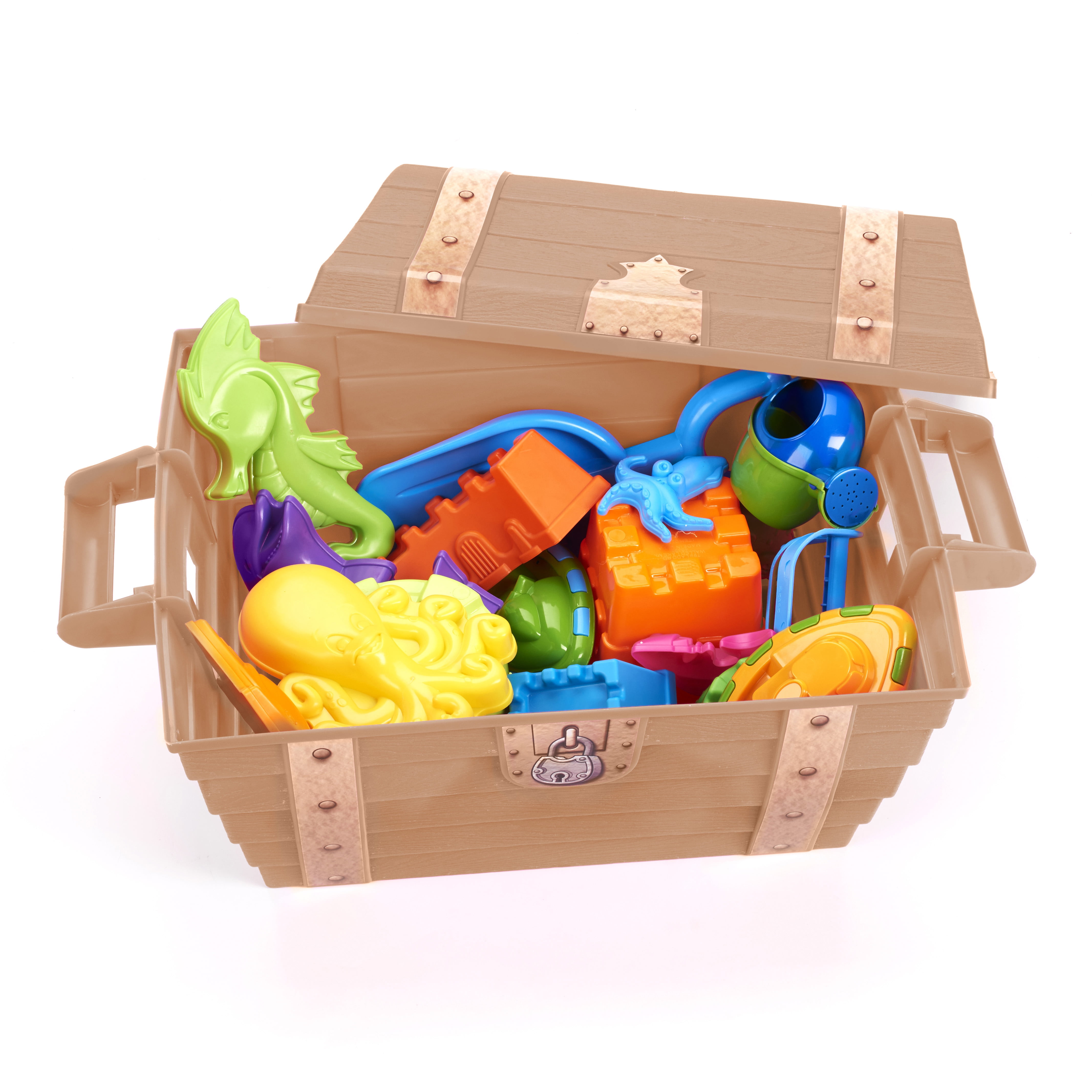 27 Piece Diving Pool Swimming Toys In A Treasure Chest Case! 