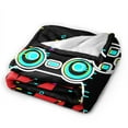 thumbnail image 3 of XMXY Fleece Throw Blanket for Couch, Play Controller Joystick Lightweight Plush Fuzzy Cozy Soft Bed Blankets and Throws for Sofa, 40"x30" inches, 3 of 8