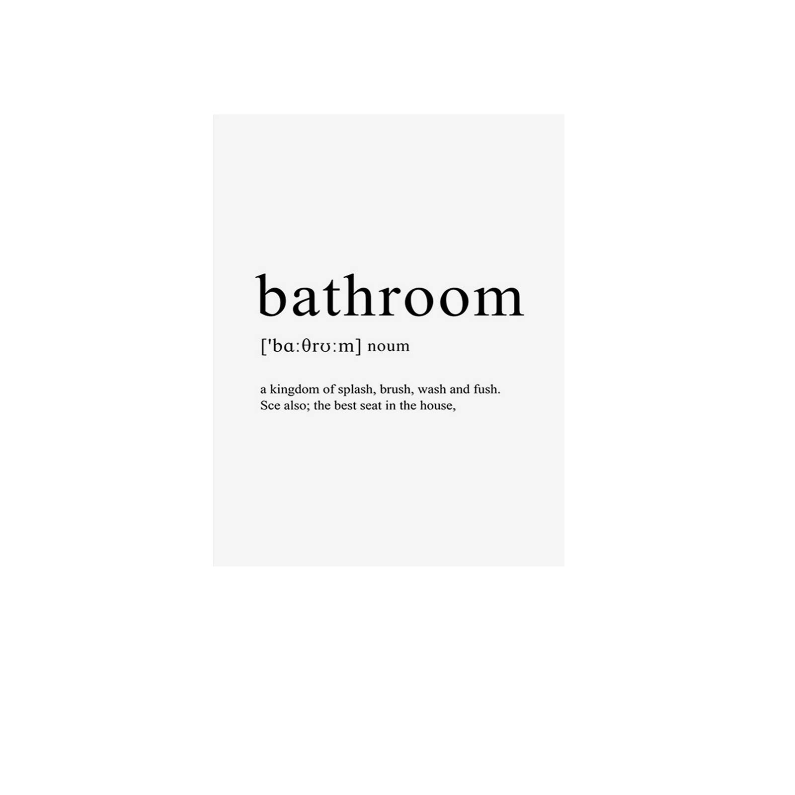 Home Decor Clearance,Boho Funny Bathroom Signs Wall Artprint Mid Art Bathroom Poster, Do Not