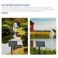 thumbnail image 4 of Niceauty 1Set Outdoor Solar Powered Water Fountain Pump for Garden Pond Decoration, 4 of 5