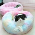 thumbnail image 5 of Lorddream Home Long Plush Dog Bed & Cat Bed, Original Calming Dog Bed for Small Medium Large Pets, Round Warm Washable Cat Bed for Indoor Cats, 5 of 7