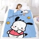 thumbnail image 5 of Pochacco anti-pilling, suave, ligera, esponjosa y acogedora de lujo para hogar y cocina – Perfecta para niños y adultos,120X80cm, 5 of 6