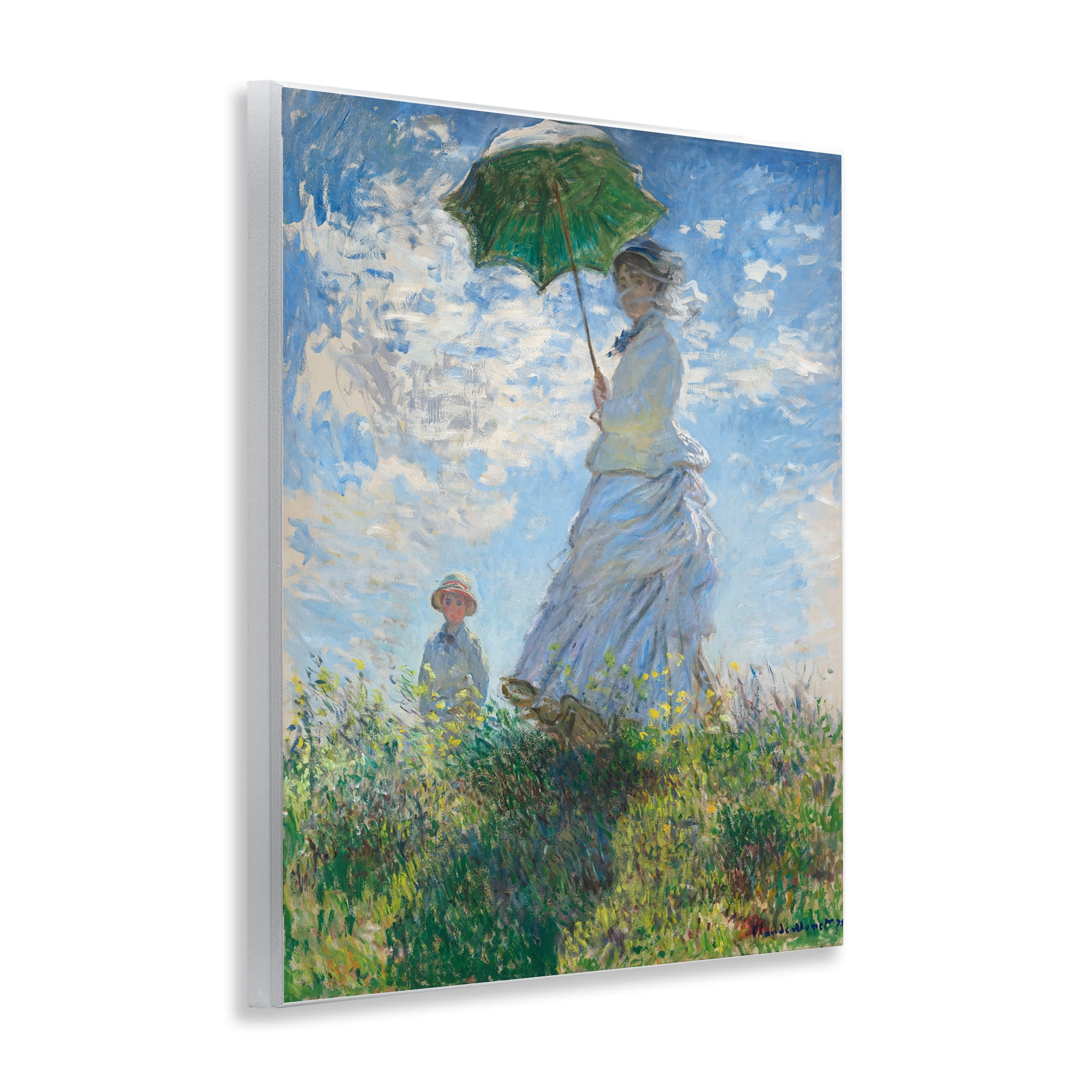 Stupell Industries Classic Monet Madame & Son People Painting Unframed Art Print Wall Art, 11 x 14