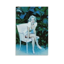 American Actress Drew Barrymore Hot Girl Poster Canvas Wall Art Prints Poster Gifts Photo Picture Painting Posters Room Decor Home Decorative 24x36inch(60x90cm)