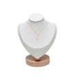 thumbnail image 6 of Necklace Display Bust Storage Organizer Pendant Chain Stand Holder for Dresser S White, 6 of 7