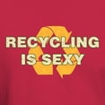 thumbnail image 3 of CafePress - Recycling Is Sexy Dark T Shirt - Men's Classic Graphic Cotton T-Shirt, 3 of 4