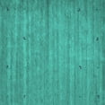 thumbnail image 1 of Ahgly Company Indoor Square Abstract Turquoise Blue Contemporary Area Rugs, 3' Square, 1 of 4