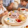 thumbnail image 4 of Ceramic Crab Fruit Fork Holder Set,Stainless Steel Dessert Snack Pick Tools,Decorative Kitchen Table Serving Organizer,Cute Storage Jar Tabletop Accessory,Fruit Cake Snack Serving Utensil Set, 4 of 6