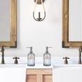 thumbnail image 5 of Soap Dispenser with 304 Rustproof Stainless Steel Pump, Refillable Liquid Glass Soap Dispenser for Hand Soap, Soap, Lotion. (Grey), 5 of 5