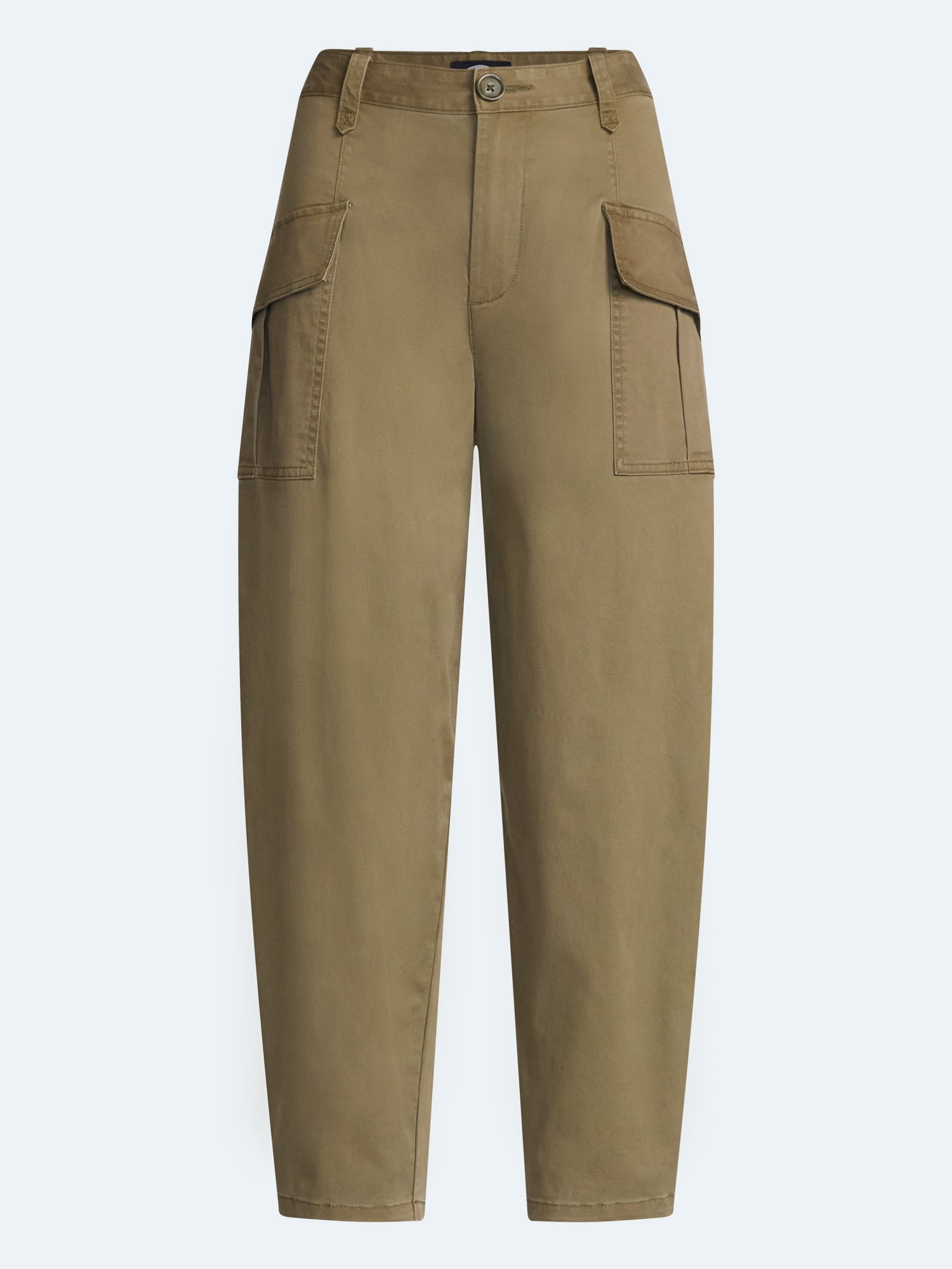 Scoop Women's and Women's Plus Tapered Cargo Trousers, 26'' Inseam, Sizes 0-28W