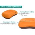 thumbnail image 3 of Camping Pillow - Ultralight Inflatable Pillow for Neck and Lumber Support, Travel Air Pillows for Camping, Backpacking, Adjust Firmness To Your Personal Sleep Preference Yellow, 3 of 6