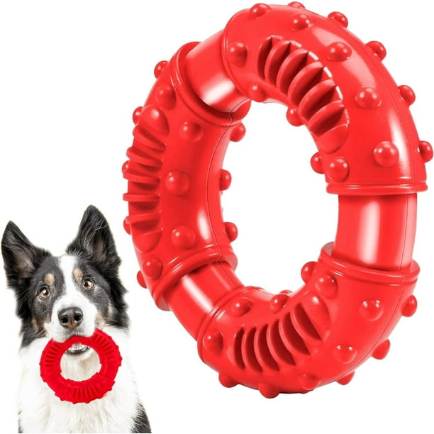 Juguete masticable para perros de alta resistencia, juguete natural para razas medianas y grandes, juguete masticable resistente y duradero, juguetes para perros resistentes para limpieza de