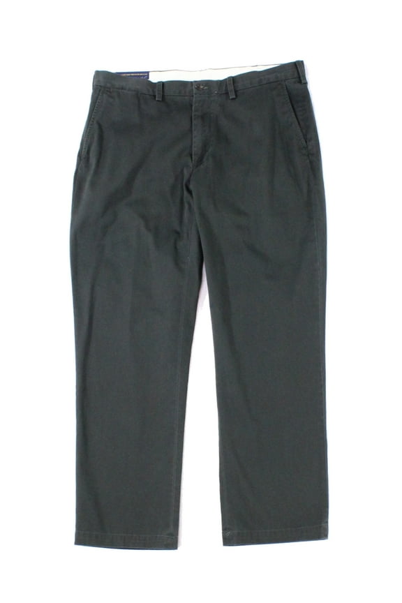 NEW Black Mens Size 32x30 Classic Fit Chinos Pants