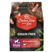 Angle View: Chicken Soup Grain Free - Beef & Legumes Recipe - Dog 4lb